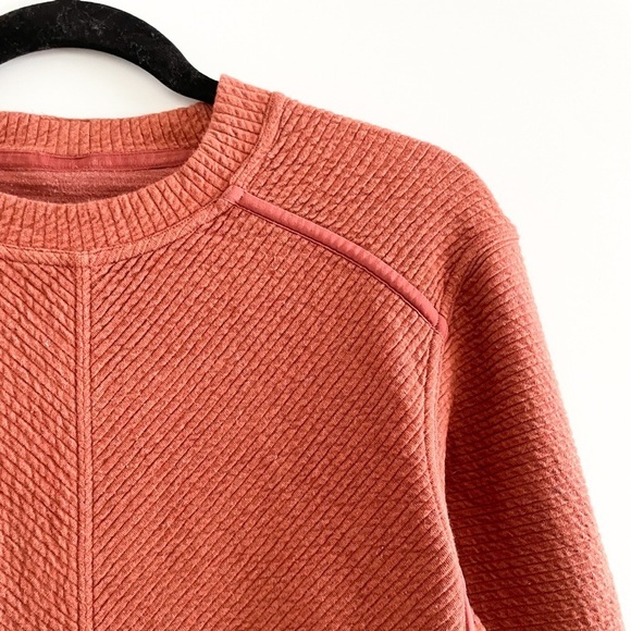 Lululemon Textured Sweater Dress (Rust) - Picture 2 of 9